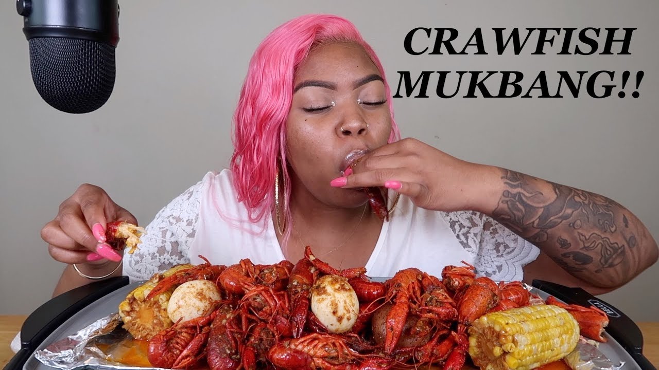 SEAFOOD BOIL CRAWFISH MUKBANG 먹방 EATING SHOW!