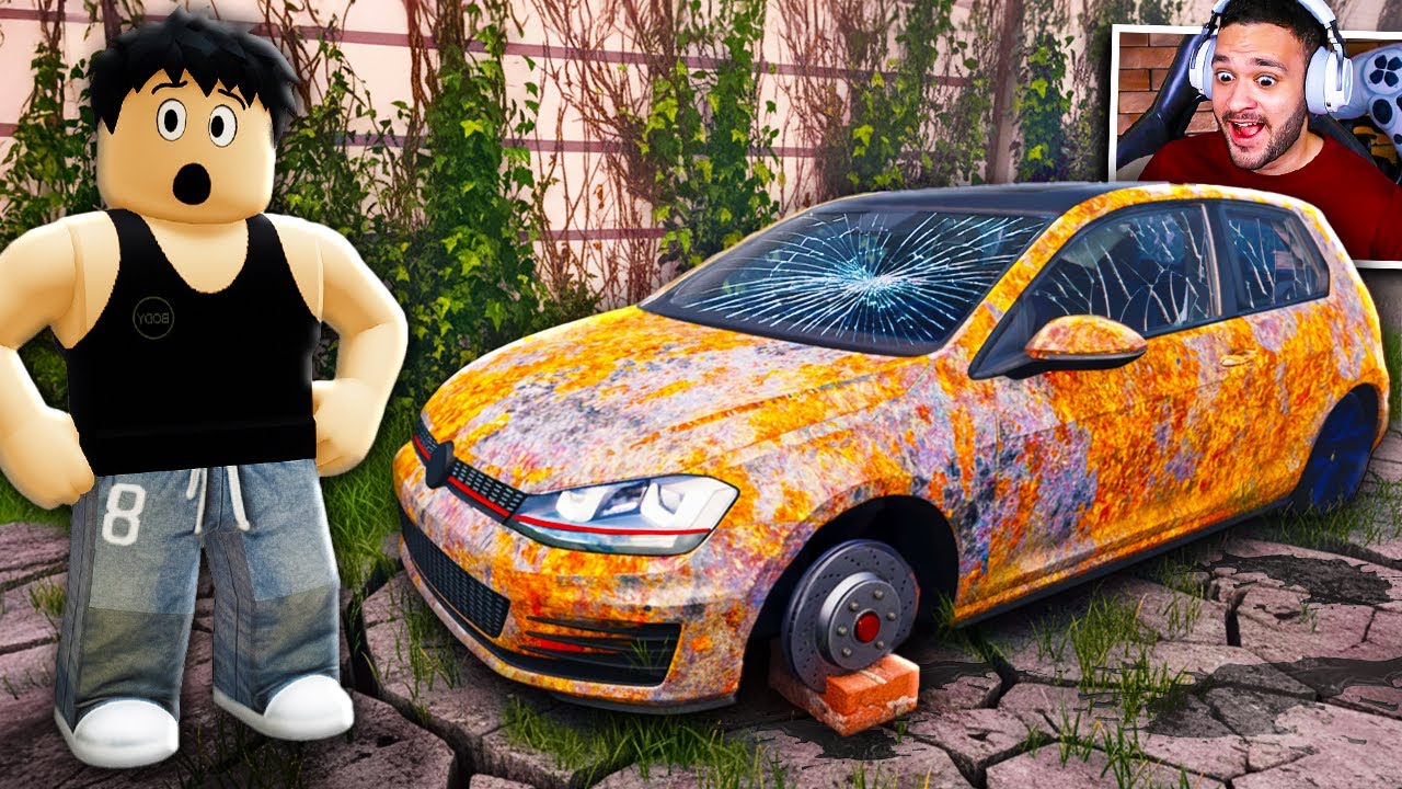 GQ RESGATANDO CARROS LENDÁRIOS ABANDONADOS no ROBLOX (Fix It Up)