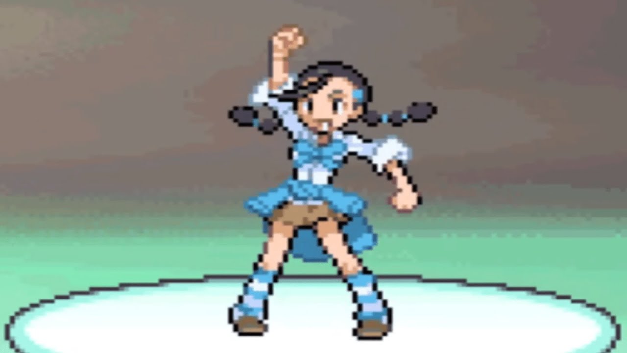 Pokemon Azure Platinum Hard Mode - vs Gym Leader Candice