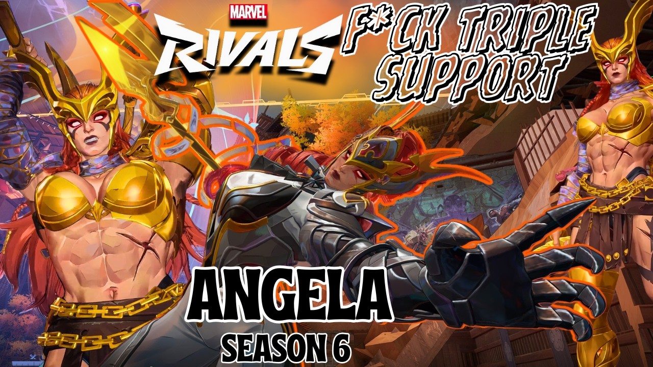 BIG ANGELA MAKING TRIPLE SUPPORT LOOK USELESS