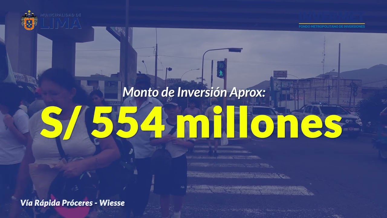 VÍA RÁPIDA PRÓCERES - WIESSE
