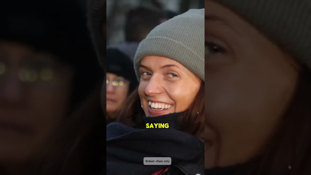 Sincere woman wanted to learn about Islam | Abbas speakers corner