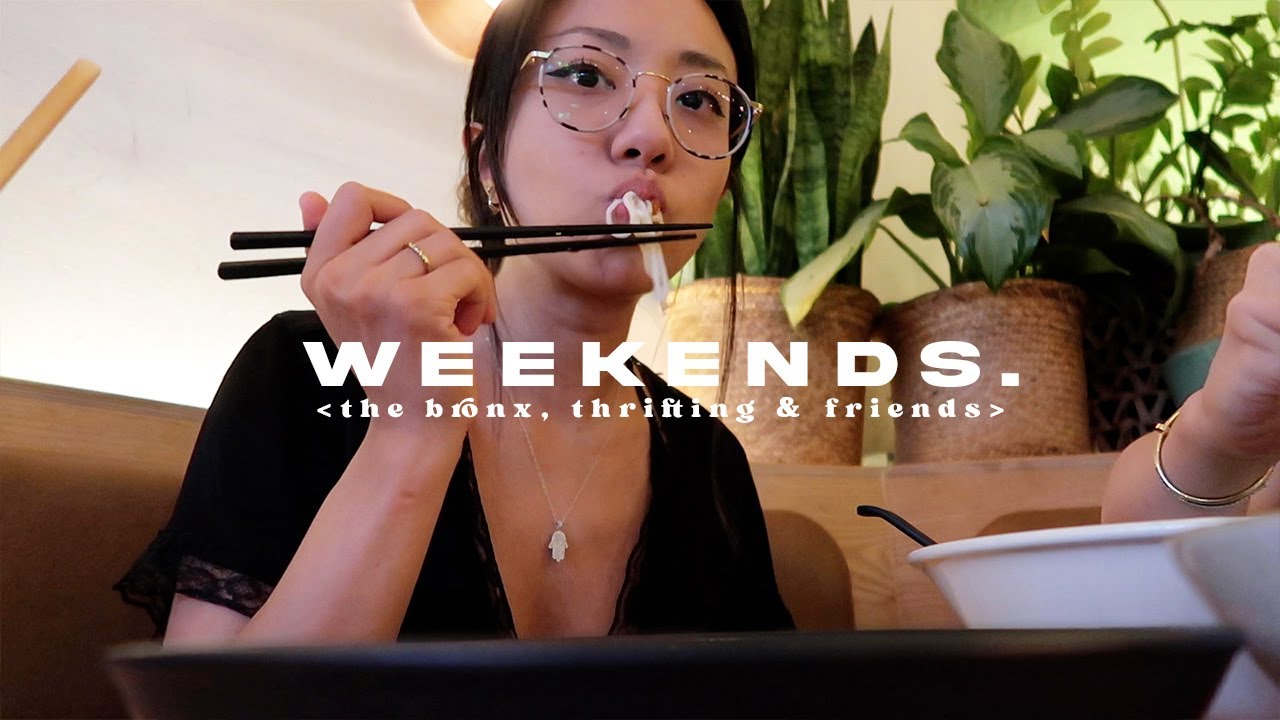 Living in NYC | team painting class, sick days, thrifting in the bronx, unboxing PR & friends