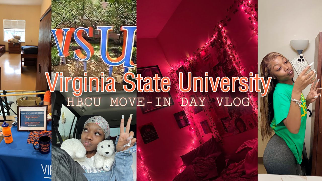 Virginia State University Move-in Day | Transfer Orientation + Room Tour!