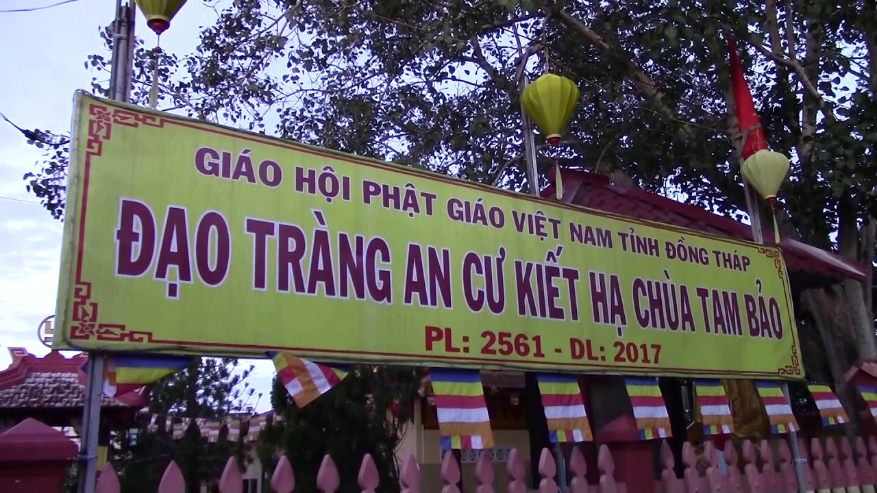 Hòa thượng Duy Lực khai thị chùa Tam Bảo