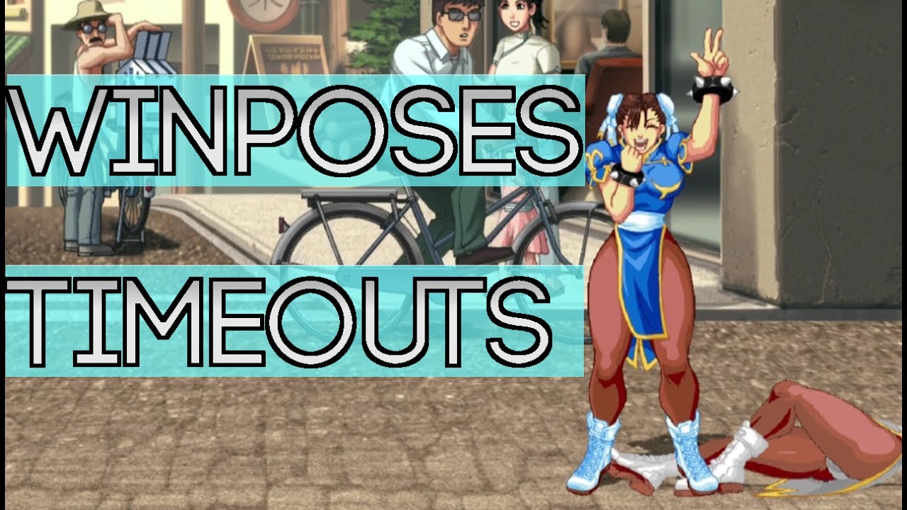 Ultra Street Fighter II: Все винпозы/таймауты | Классика против Нового HD