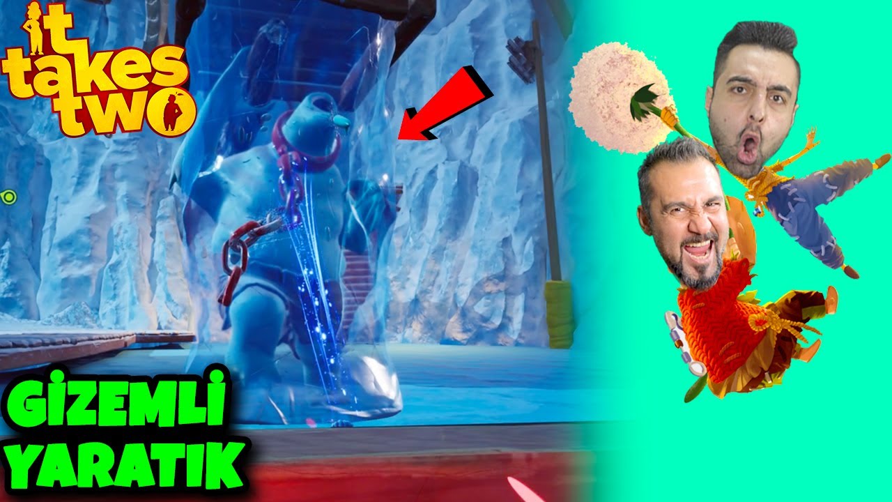 Donmuş gizemli dev yaratık! GTA 5 Parkuru yaptık! | PS5 It takes two T&uuml;rk&ccedil;e b&ouml;l&uuml;m #14