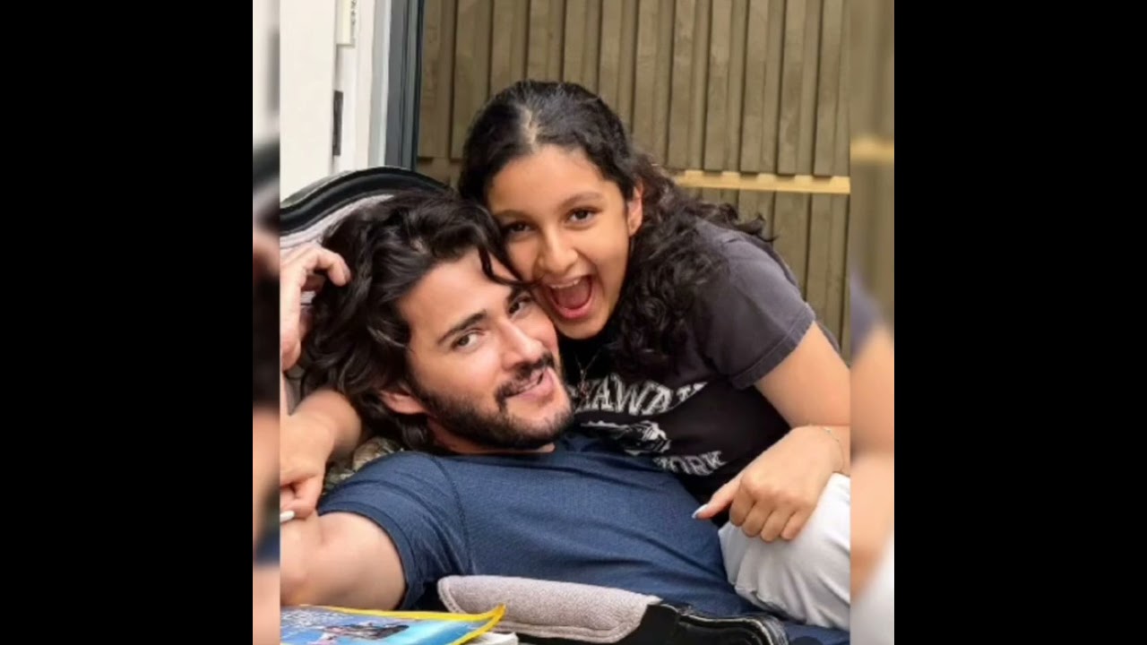 Prince Mahesh babu Daughter rare pics