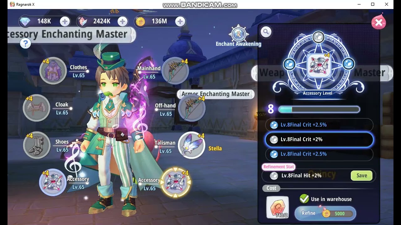 2026.02.04 PART 2 - Base Level 65, Upgrade Equipment and Enchant Accessories