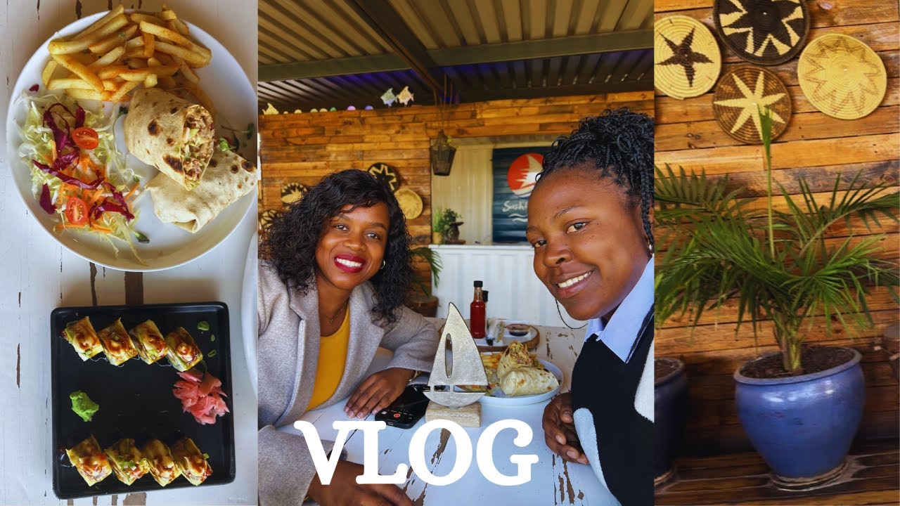 Vlog: Spend The Day With Me And Sharron | Sushi Date| Grocery Haul| Zimbabwean YouTuber