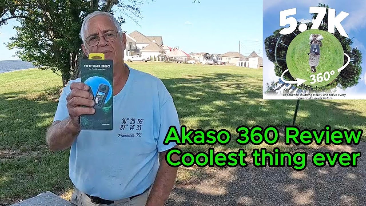 Akaso 360 — самая крутая штука на свете! Полный обзор на 360° во всех направлениях! 