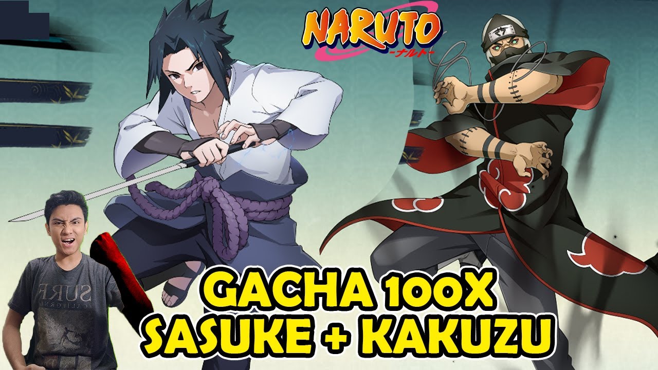 GACHA TERHOKI 100X !! KITA DAPATKAN SASUKE LIMITED DAN UPGRADE KAKUZU - NARUTO SHADOW HAND SEAL