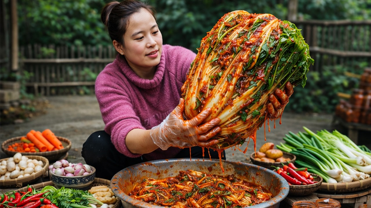 What Happens When You Make Kimchi From Scratch?