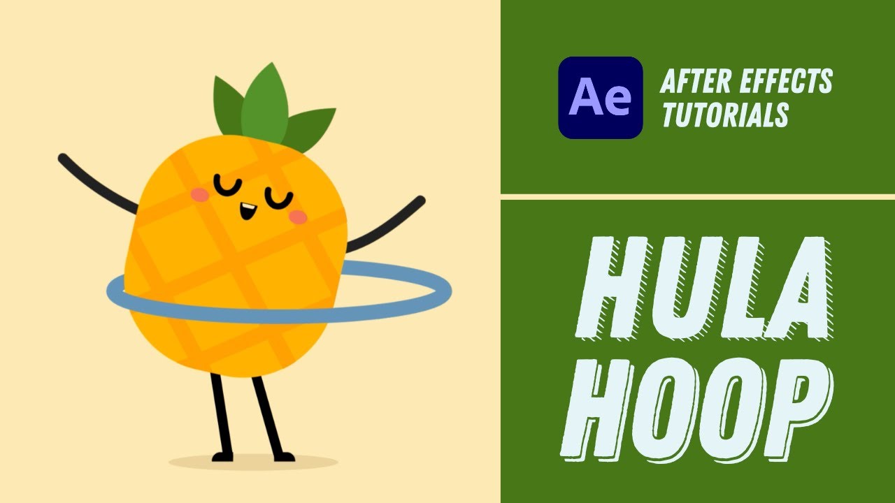 Hula Hooping Animation - After Effects Tutorial #30