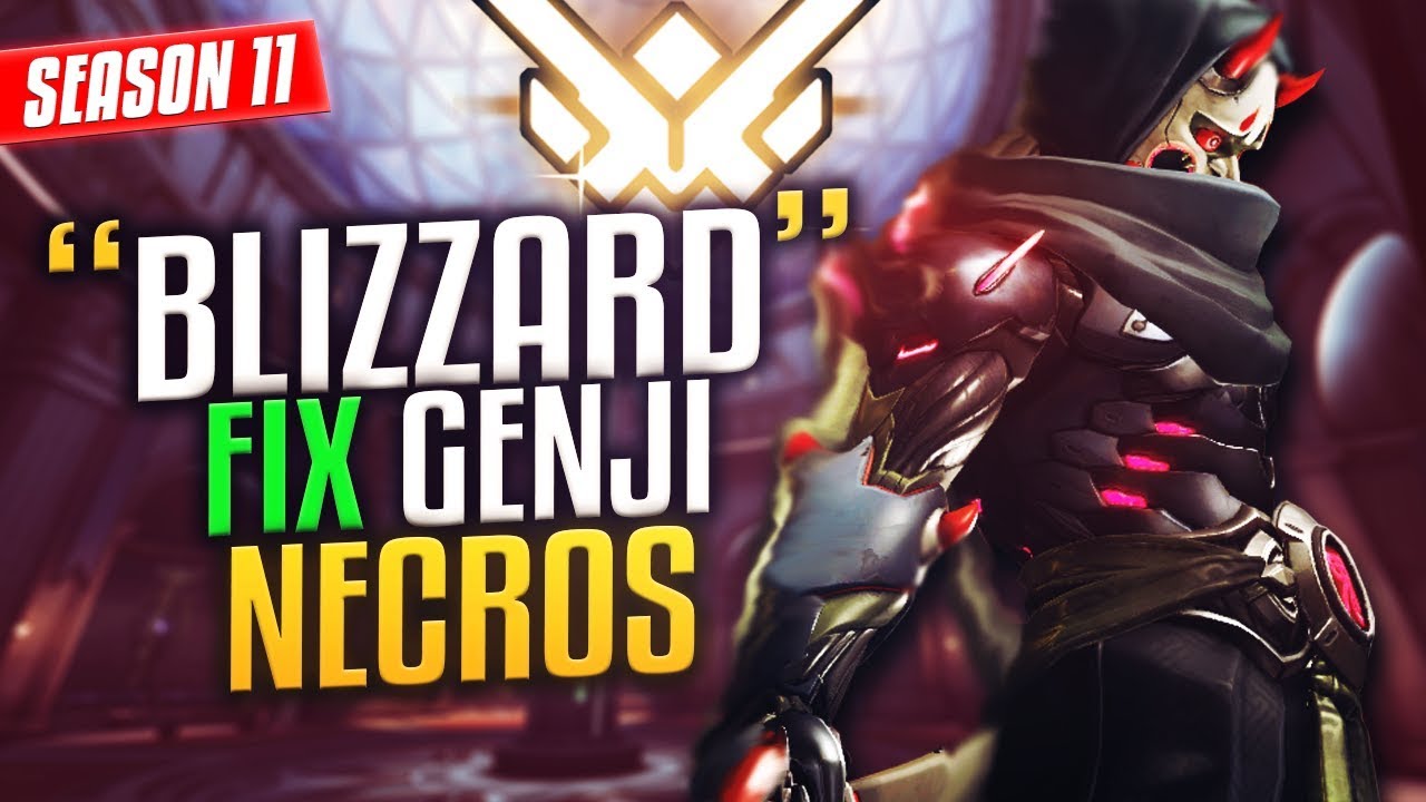 Necros Wants Genji To Be REWORKED - Quick Genji VS Season 11