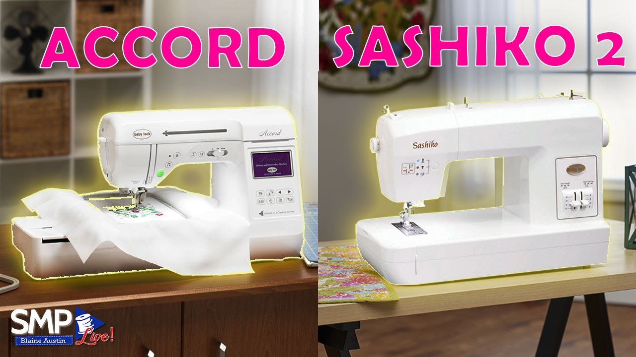WHY EVERYONE IS BUYING BABY LOCK | ACCORD AND SASHIKO 2 LIVE DEMO