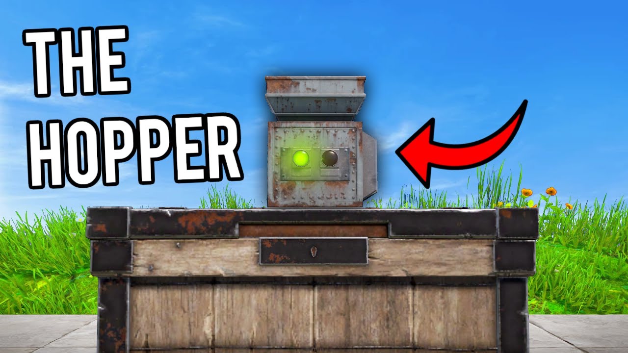 I Built An AFK Loot Farm In Rust