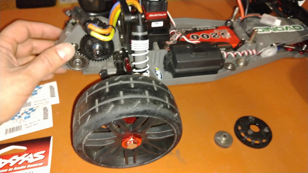 Traxxas Rustler Mod1 Gear Upgrade