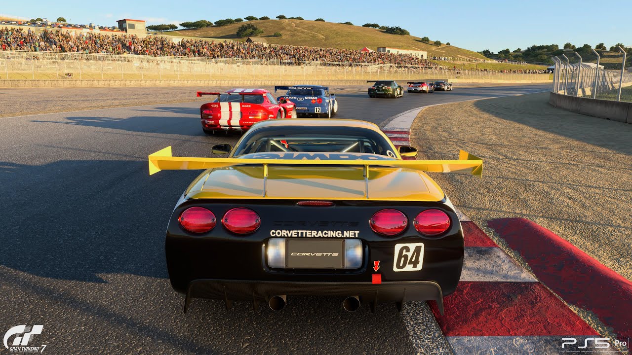 Gran Turismo 7 | Chevrolet Corvette C5.R RM Tuned - Laguna Seca Weathertech Raceway [4K PS5Pro]