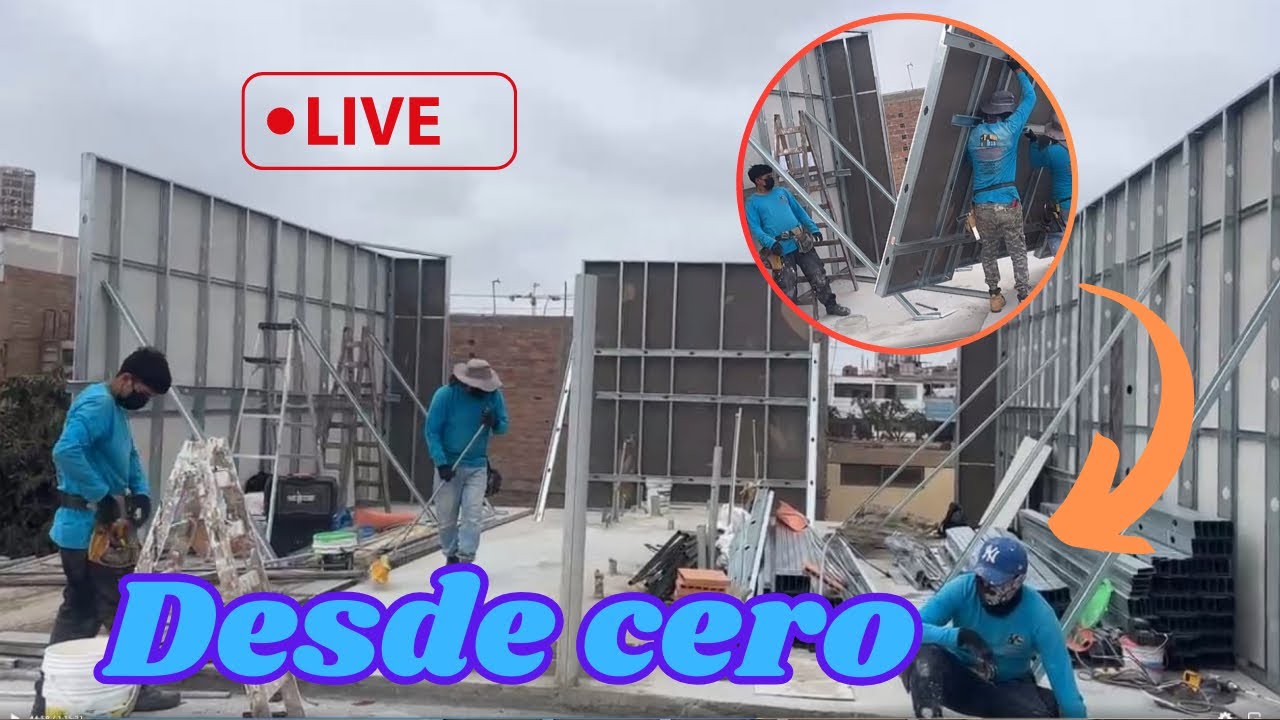 Cómo iniciar una #CASA de #DRYWALL 🏡 - Todo lo que necesitas saber de forma sencilla y entendible 👏