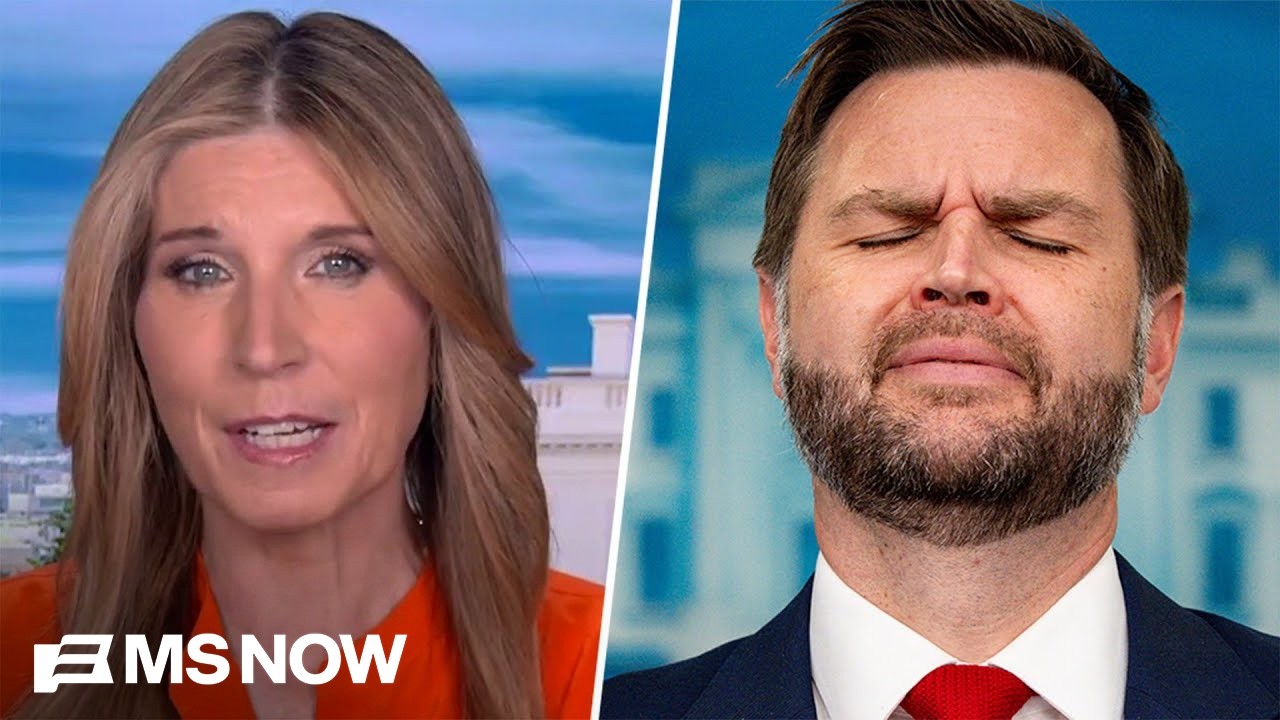 'So begins the blame game!': Nicolle on stumbling JD Vance placed in the HOT SEAT by Trump