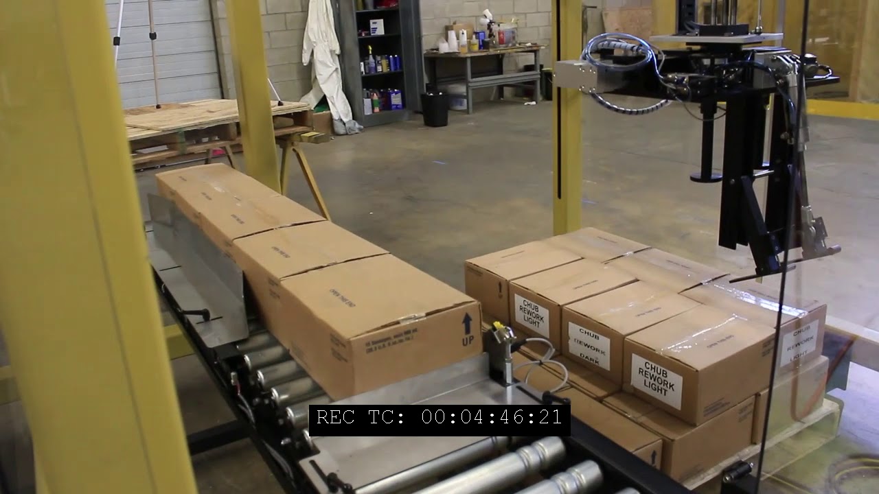 4-Axis Case Palletizer Full Pallet