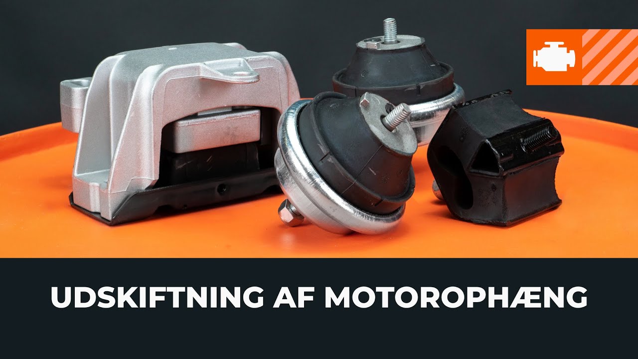 Sådan udskiftes et motorophæng på en bil [AUTODOC TUTORIAL]