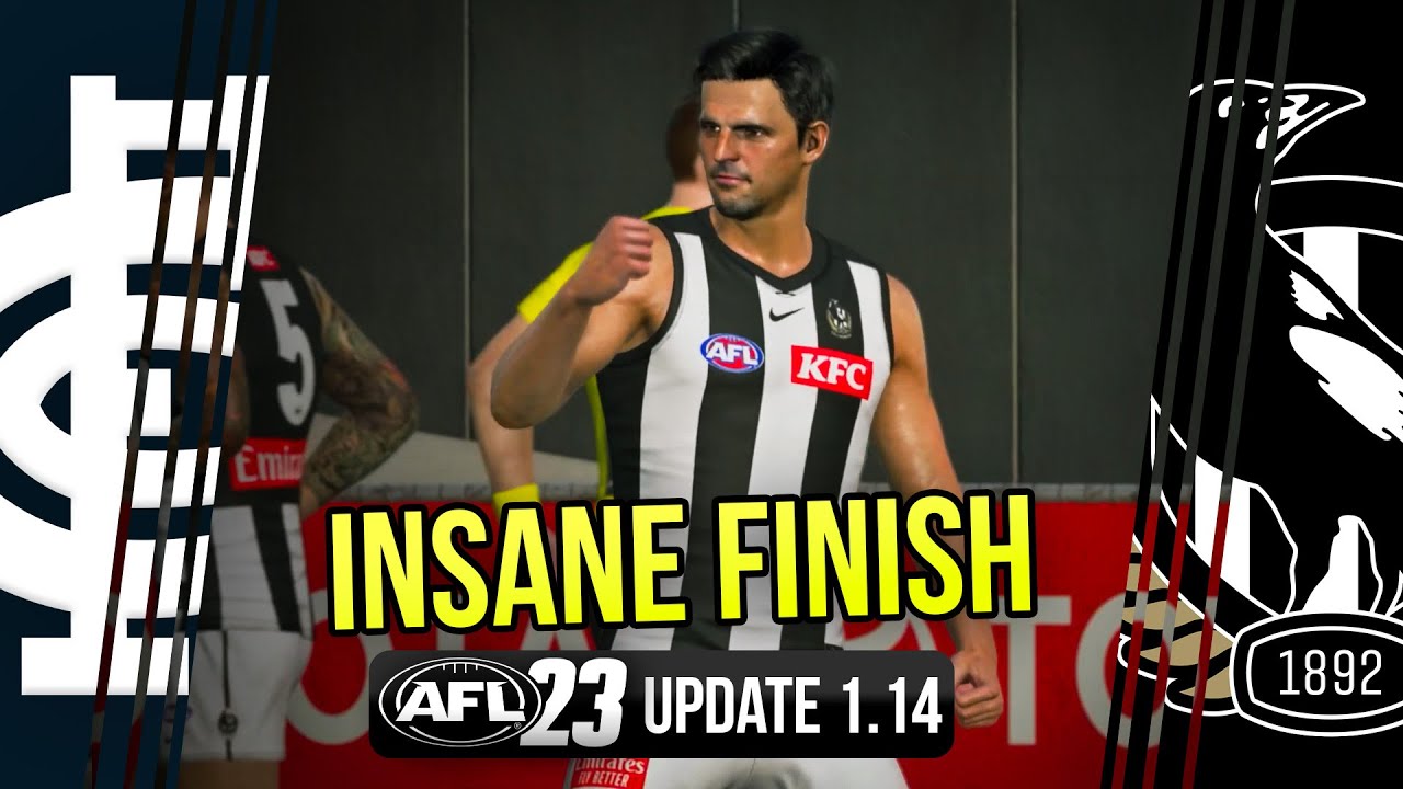 A Carlton v Collingwood EPIC (AFL 23 - latest update 1.14)