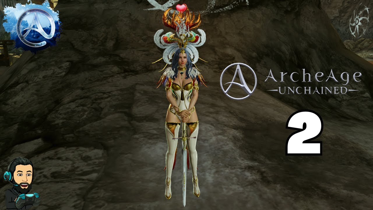 ARCHEAGE UNCHAINED Gameplay - DAHUTA FS Server - Leveling DARKRUNNER - Part 2 [no commentary]