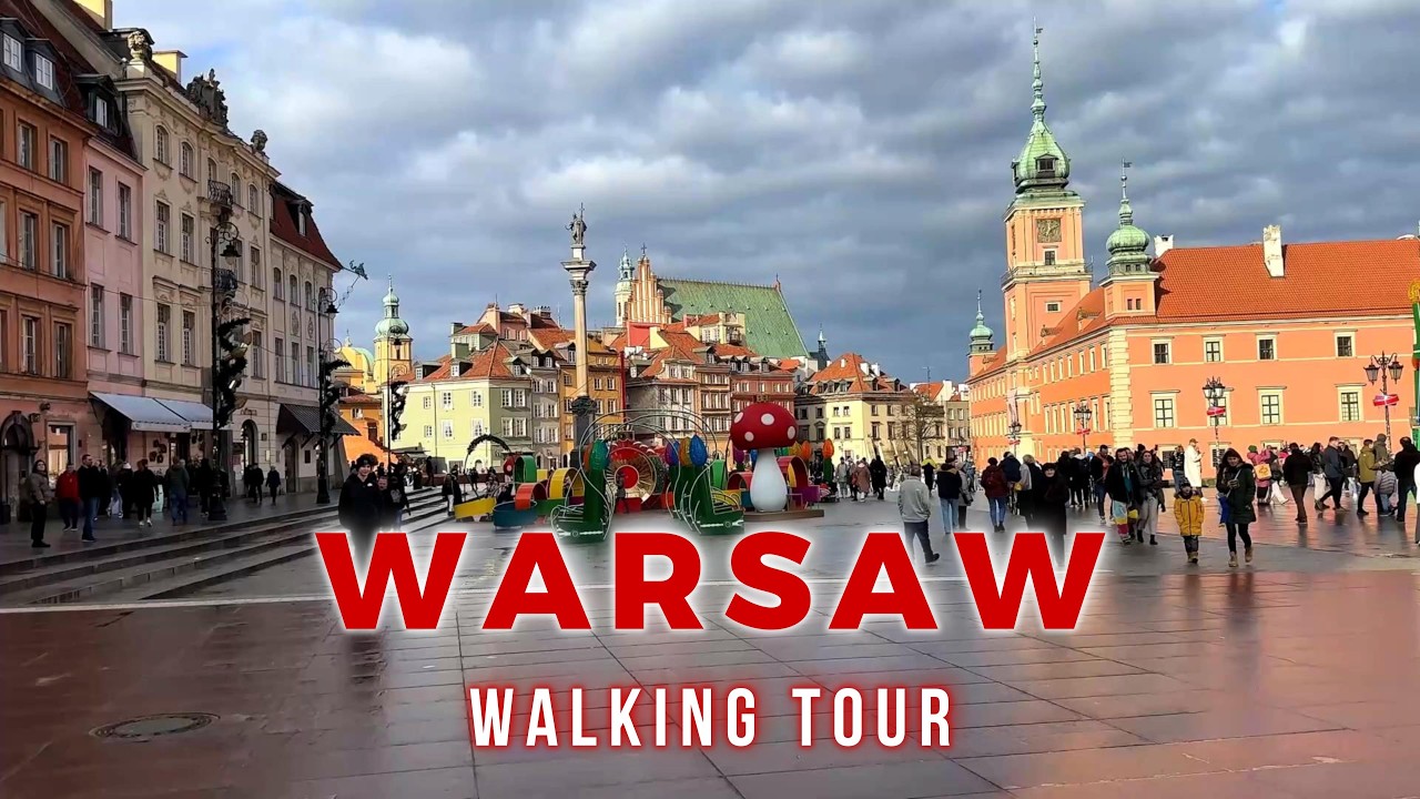 Warsaw Walking Tour 2026 🇵🇱 | Explore Poland&rsquo;s Capital in Stunning 4K!