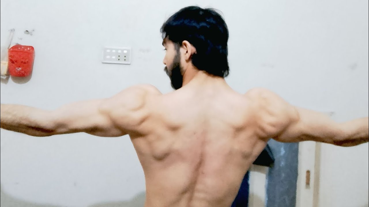 Back workout+ haircut+ daily job routine 