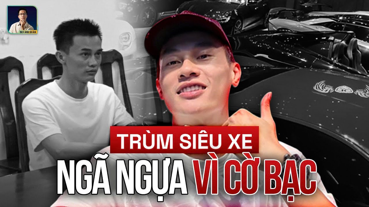 PHAN CÔNG KHANH - TRÙM XE SANG BỊ TRUY TỐ  ĐÃ CHIẾM ĐOẠT GẦN 33 TỶ ĐỒNG VÌ QUÁ ĐAM MÊ ĐỎ ĐEN