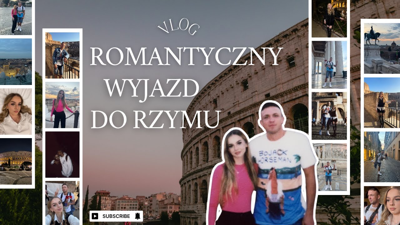 ROMANTYCZNY WYJAZD DO RZYMU - VLOG🇮🇹​⁠