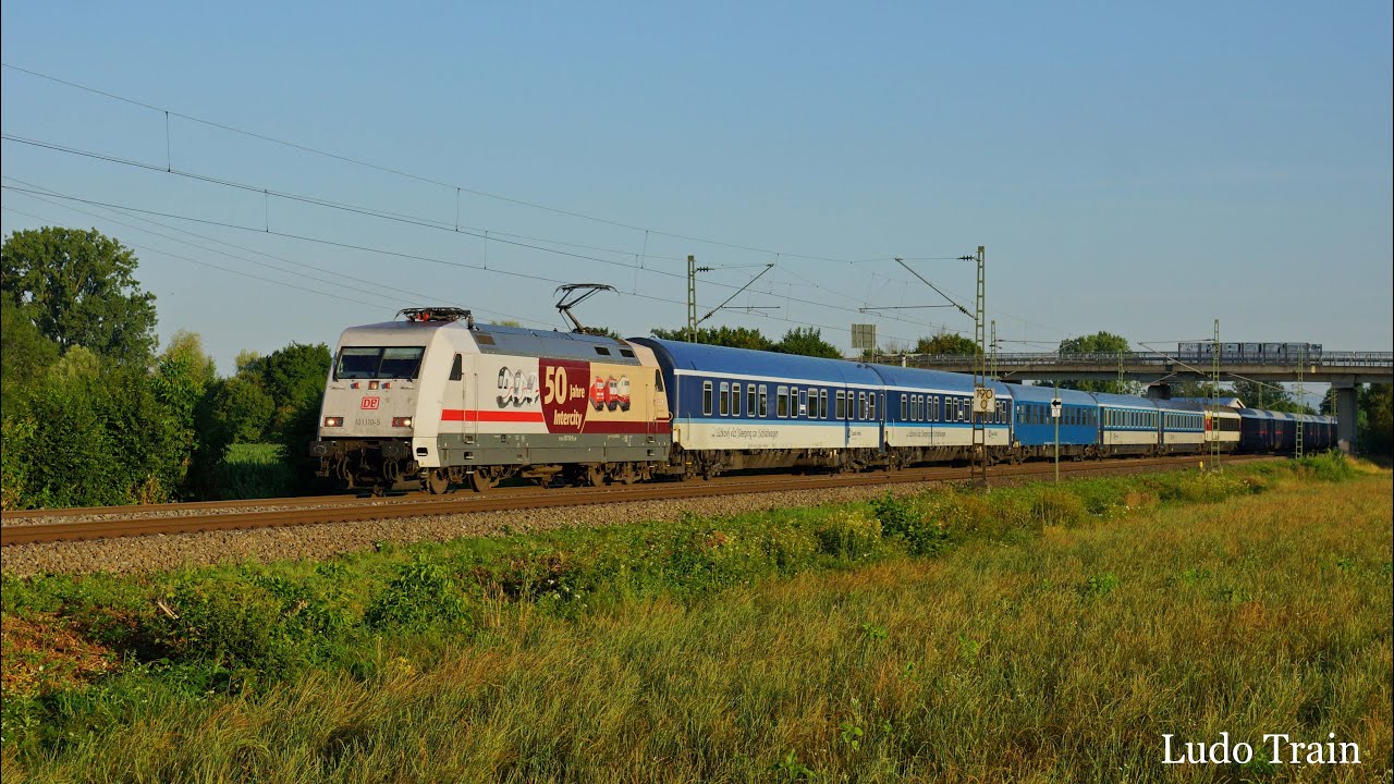 Trains sur la Rheintalbahn - Printemps / Eté 2025