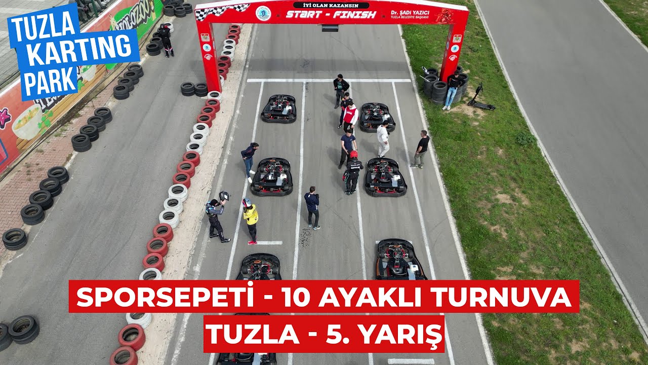 10 Ayaklı Turnuva - Tuzla 5. Yarış - Telemetri/GPS Verileri - Sporsepeti - Tuzla Karting Park #26
