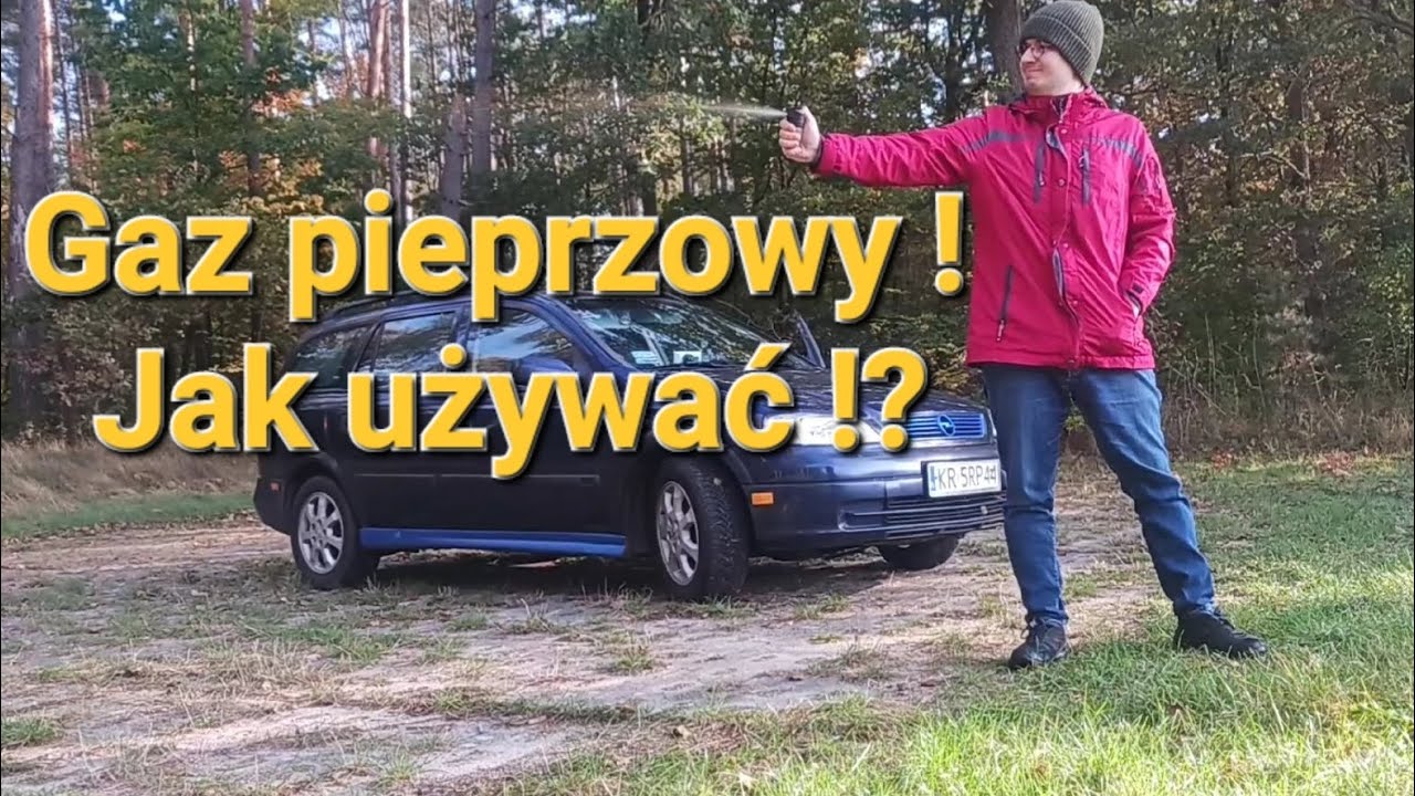 Gaz pieprzowy ! Jak używać ! SAMOOBRONA ! Strzelanie z gazu pieprzowego !