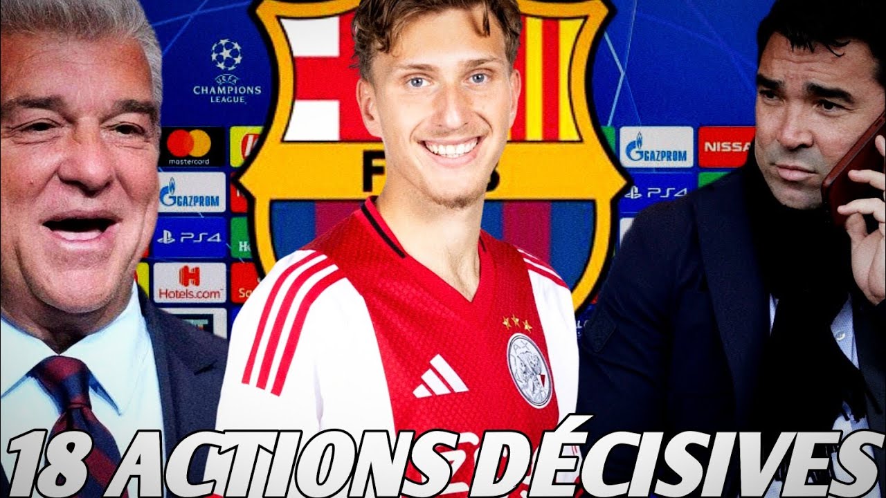 LE NOUVEAU JOYAU DE L’AJAX ! 💎 Mika Godts au Barça ? (L’ADN parfait pour Laporta 🔵🔴)