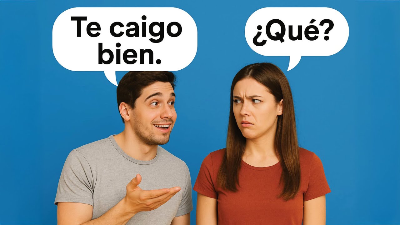 Caer bien et Caer mal expliqu&eacute;s simplement (avec exemples)