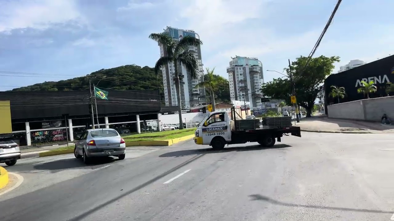 Vamos pedalar no bairro Dom Bosco da cidade de Itajaí Santa Catarina finalizando bairro ￼ Ressacada
