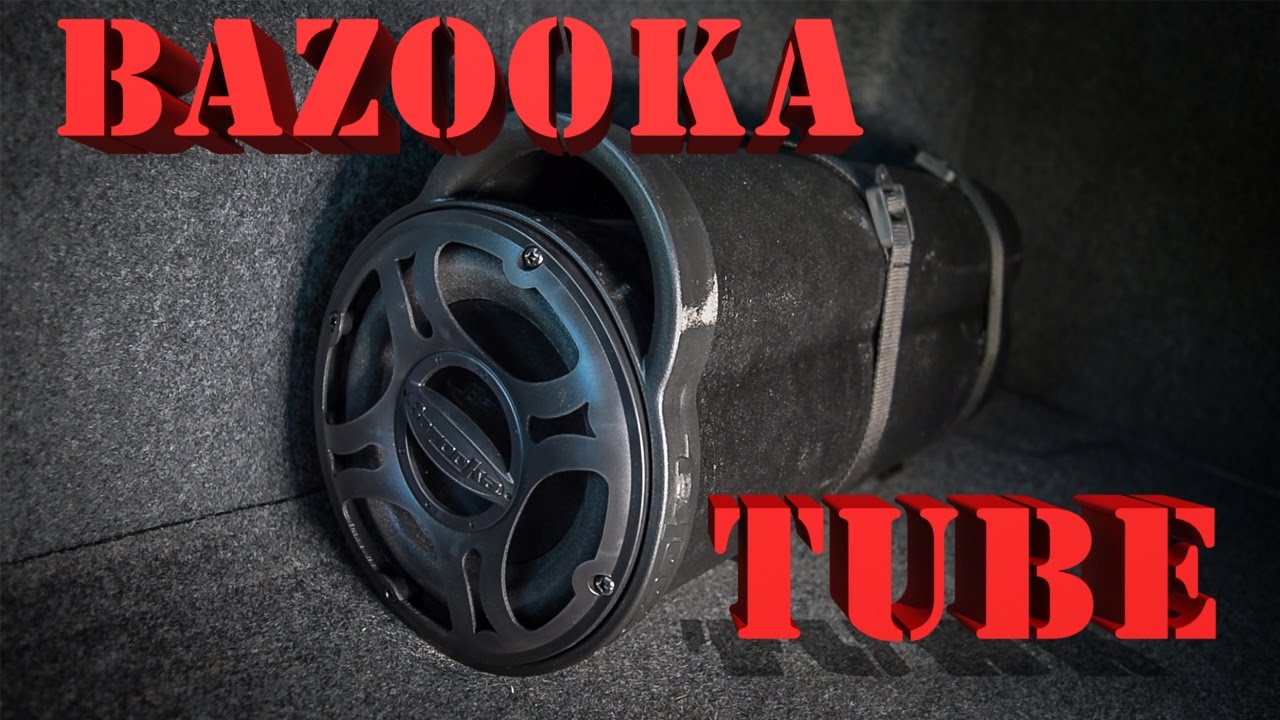 Bazooka Tube ( BTA6100) review and sound test - compact subwoofer