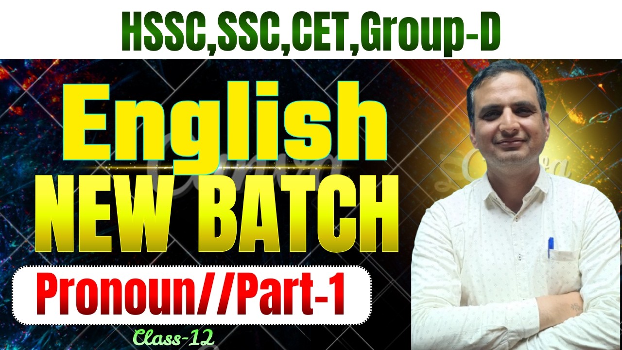 English Pronoun Class-12 Part-1 on SGM Gurukul App Download Link Given in Description