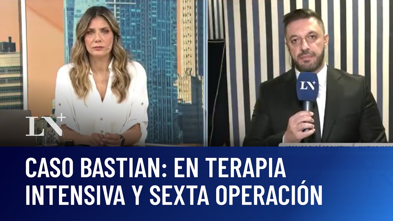 Bastian sigue en terapia intensiva y con pronóstico reservado