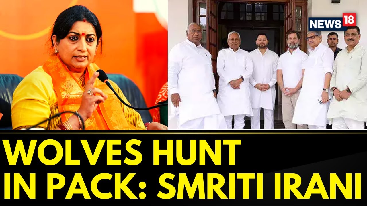 Opposition Meeting In Patna | Smriti Irani Say 'Opposition Unity Will Not Be Successful' | News18
