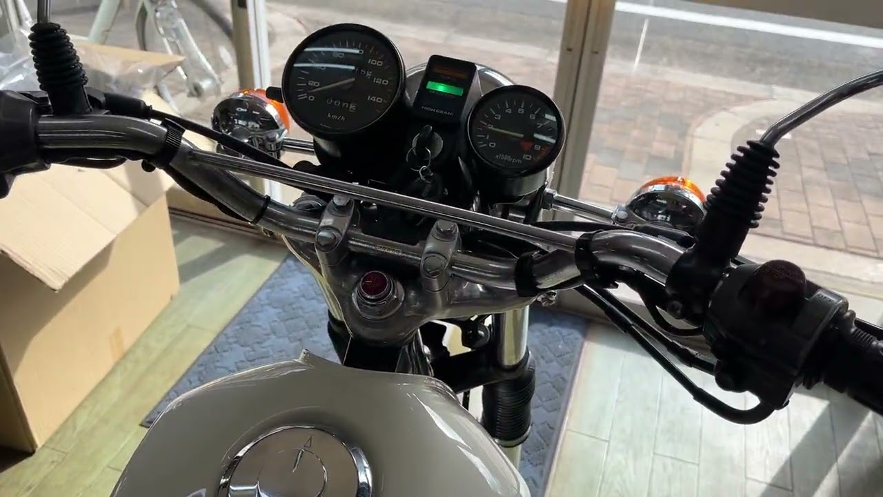 ◆ホンダ シルクロード（L250S)エンジン始動◆