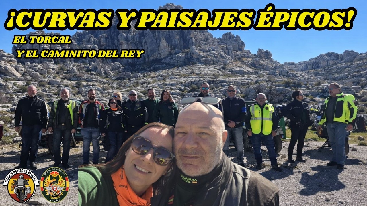 🏍️ RUTA ÉPICA: De Granada al Torcal de Antequera y Caminito del Rey | V-CAE Andalucía