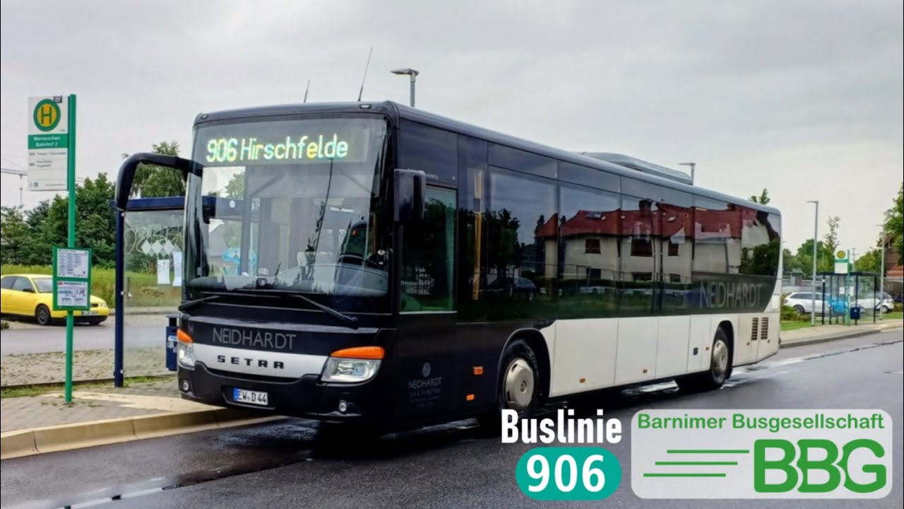 BBG | Mitfahrt Bus 906: Wegendorf - Werneuchen - Hirschfelde | Setra S 415 LE business (Neidhardt)