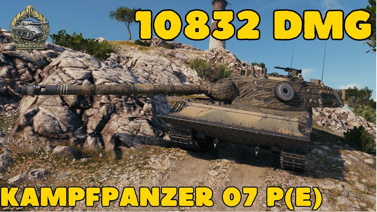 Kampfpanzer 07 P(E) - 10832 damage💪Frost_IS_NUP_AG4IN [GH4RD]
