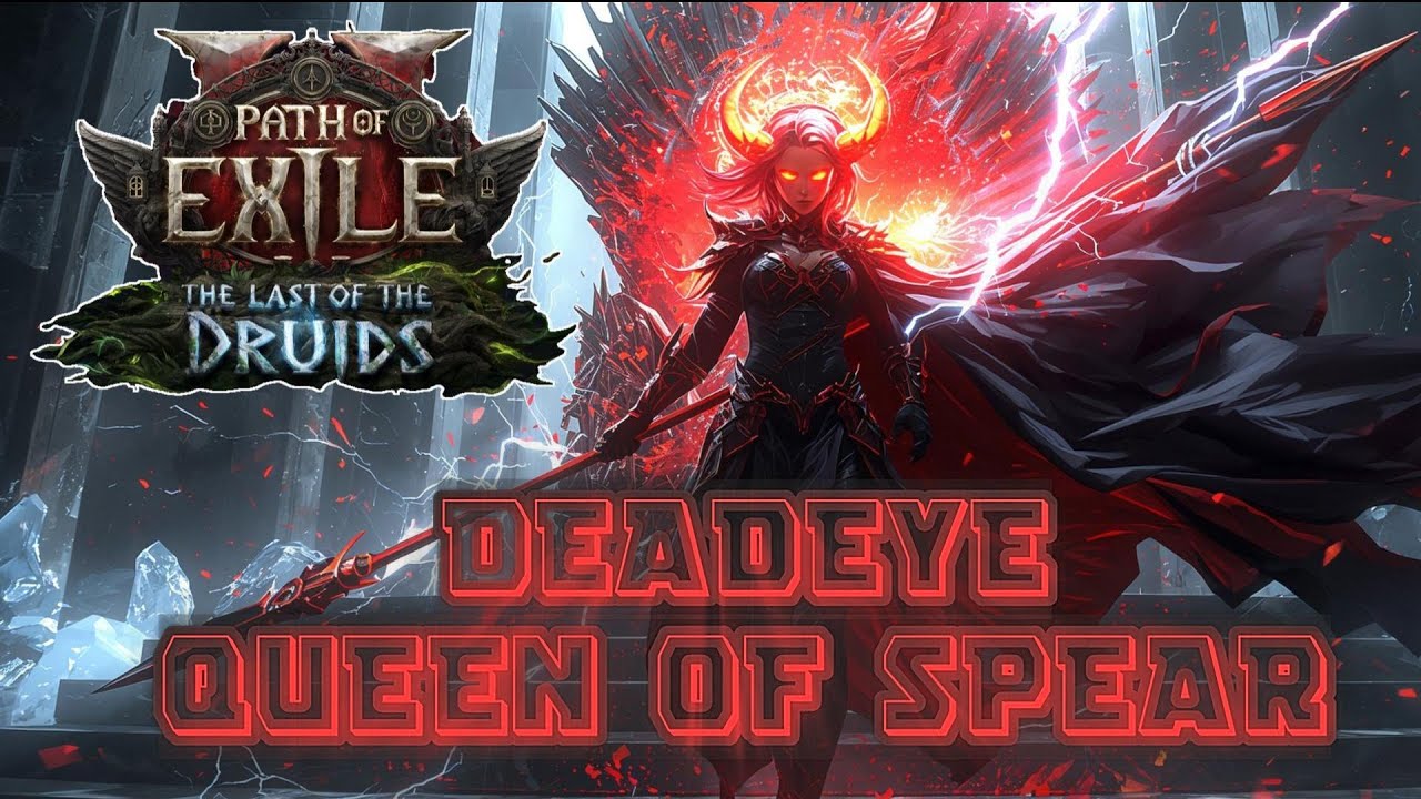 30 MILL DMG IN SECONDS Glacial Lance The  Boss Melter | Raging Deadeye Final Version Build Guide