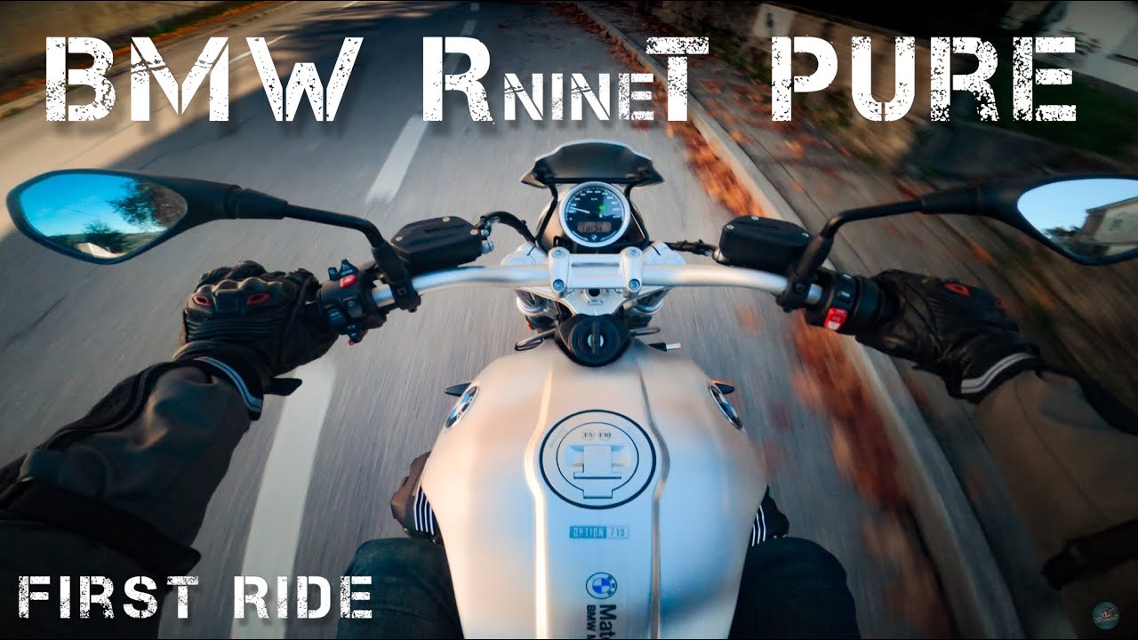 BMW RnineT Pure 2022 | First Ride [4K RAW Onboard]