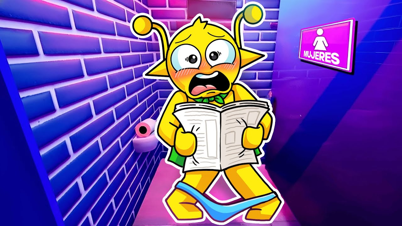 ¡Estoy ENCERRADO en un BAÑO DE CHICAS! 😨🚽💩 Sprunki Simon